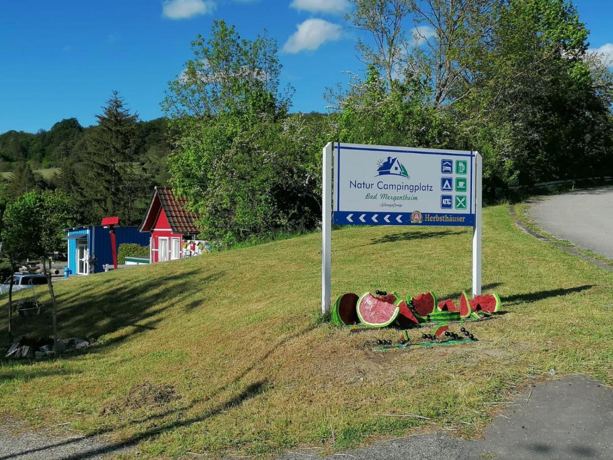 NaturCampingplatz Bad Mergentheim - Ferienwohnungen in der Natur Exterior foto